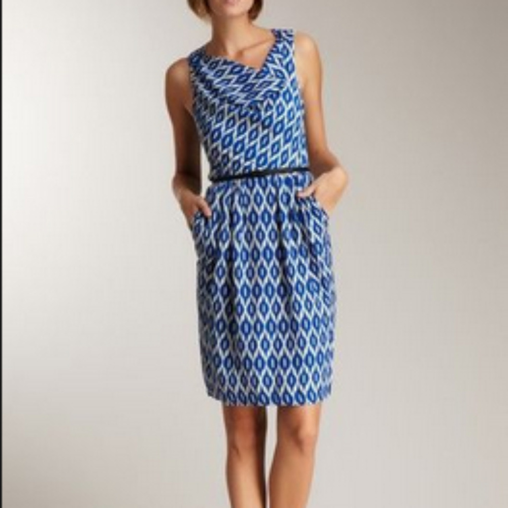 4/$25 COSTA BLANCA COLLECTION IKAT DRESS